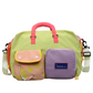 🎒 50% RABATT! 🏆 Casual färgblock weekendbag – Rymlig & slitstark – Perfekt för gym, resor eller helgäventyr – lätt att bära med handtag 🧳
