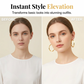 💫 50% RABATT NU! 💥 Minimalistiska Texturerade Ringar för Kvinnor – Diamantskuren & snäppstängning – Vardaglig glans, perfekt för casual eller festliga looks ✨
