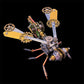 🔥 3D Metal Bee Puzzle Assembly Model Kit