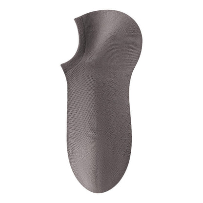 Herr enfärgade mesh-sockor med andningsfunktion