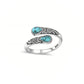 💍 50% RABATT! ⏳ Vintage justerbar öppen ring – Droppformad glödande zirkon – Elegant & tidlös – perfekt för vardag eller fest 💧✨