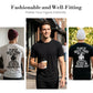 Herr Casual T-shirt med Kort Ärm