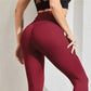 👖 50% RABATT NU! 🔥 Högmidjade Magkontroll Leggings – Inbyggd Shapewear, Justerbart Korsettband & Super Sträckbart ✨