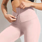 👖 50% RABATT NU! 🔥 Högmidjade Magkontroll Leggings – Inbyggd Shapewear, Justerbart Korsettband & Super Sträckbart ✨