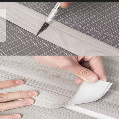 🛡️ KÖP 2, FÅ 1 GRATIS! 🏠 Självhäftande Flexibel Övergångslist – Täcker Golvskarvar & Förhindrar Snubbling – Perfekt för Hem med Barn & Äldre ✨