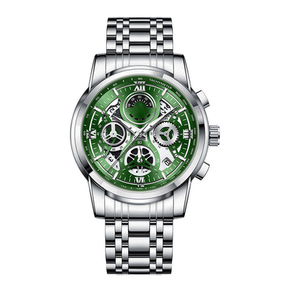 ⌚ LIMITED-TIME 55% OFF! ✨ Men's Classic Quartz Watch – Durable Band, Timeless Style 🖤