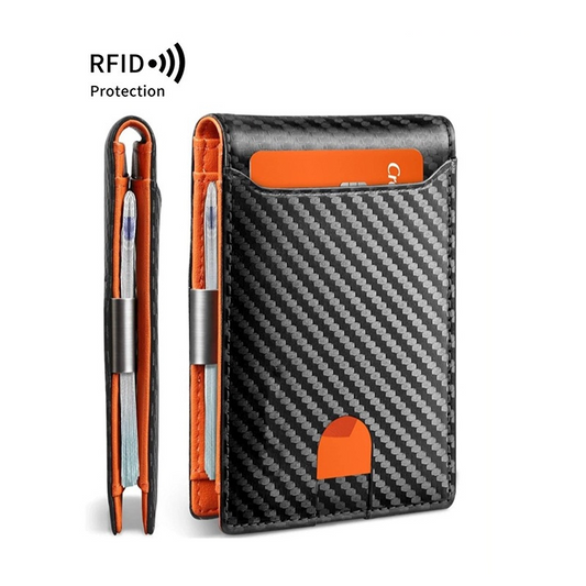 👛 50% RABATT NU! 🔒 Minimalistisk Herrplånbok med Kortfäck & RFID-blockering – Ultralätt & Stilren – Perfekt för Vardag & Resa 💳