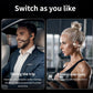 🎧 -50% ! 🗣️ Lätt Open-Ear Hörlurar – Bluetooth 5.3 & Dual-DSP Mikrofon – Brusreducering & 11h Batteritid för Samtal, Promenader och Arbete 🏃