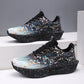 📢📢50% RABATT!! ⏰ Självlysande Splatter-Print Casual Sneakers