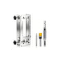 📐 Justerbart gångjärnsfräsverktyg – komplett kit – 6061 aluminium, justerbar längd & djup – perfekt för proffs och DIY 🚪