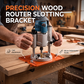 🔧 50% RABATT NU! ⚙️ Aluminiumlegeringens Träfräsningsfäste för Spårning – Precisionsstyrning & Stabil Konstruktion – Perfekt för Professionell Träbearbetning & DIY 🛠️