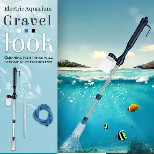 🐠 50 % RABATT NU! 🧹 Elektrisk grusrensare för akvarier – batteridriven, justerbar rörlängd & enkel rengöring – perfekt för alla akvarier 🌊