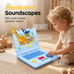 🧸 Interaktiv leksaksdator – med ljus, ljud och lärorika spel – som främjar kreativitet och motorik genom lek 🎵
