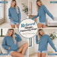 👚 50 % RABATT NU! ☁️ Oversized-tröja med rund hals för dam – mysig, rymlig & perfekt för avslappnade dagar ✨