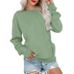 👚 50 % RABATT NU! ☁️ Oversized-tröja med rund hals för dam – mysig, rymlig & perfekt för avslappnade dagar ✨