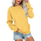 👚 50 % RABATT NU! ☁️ Oversized-tröja med rund hals för dam – mysig, rymlig & perfekt för avslappnade dagar ✨