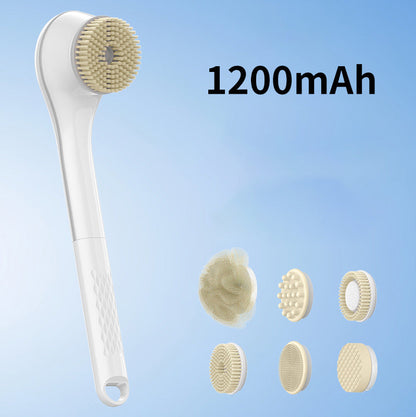 🚿 50 % RABATT NU! ✨ Elektrisk duschborste med långt skaft – enkel helkroppsrengöring & hudvård – som en spa-upplevelse hemma 🧖‍♀️