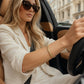 📿 Elegant guldfärgat kedjearmband för kvinnor – ormskalsmönster, lätt & mångsidigt – perfekt present för alla tillfällen 🎁