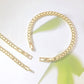 📿 Elegant guldfärgat kedjearmband för kvinnor – ormskalsmönster, lätt & mångsidigt – perfekt present för alla tillfällen 🎁