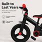🚲 50 % RABATT NU! 🧒 4-i-1 omvandlingsbar barncykel – balanscykel, barnvagn & trehjuling – växer med barnet från 10 månader till 4 år 🛡️