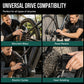 🚴 Djuprengörande Kedjerengörare – 74 borstar, proffsren & snabb – Perfekt för MTB, Racercykel & Elcykel 🔧