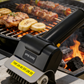 🍢 50 % RABATT! 🔥 Trådlös Elektrisk Grillborste – ABS + Rostfritt Stål – 1100 v/min & 2000 mAh Batteri (90 min) för Rena Grillgaller 🧹