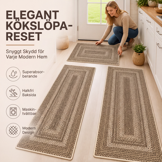 📢📢50% RABATT NU!! ⏰Elegant vävd lopt matta