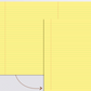 Anteckningsblock med minimalistiskt linjerat papper