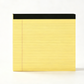 Anteckningsblock med minimalistiskt linjerat papper