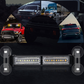 🚗 50 % RABATT NU! 💡 LED-strobestång med hög synlighet – syns tydligt i alla väder – perfekt för utryckning, bygg och varning 🚨