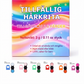 Tillfällig hårkritauppsättning för flickor