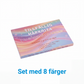 Tillfällig hårkritauppsättning för flickor