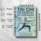 📖 Tai Chi practice book – 28-dagars program, 10-minuters dagliga övningar & nybörjarvänlig – perfekt för styrka, balans och avslappning 🌿