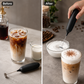 Mjölkskummare med en knapptryckning – kompakt och lätt design
