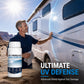 🚐 RV fiberglasskifte glansolja – UV-skydd, väderbeständig & spegelblank finish – perfekt för husbilar och båtar 🛡️