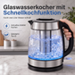 ⚡ 2L elektrisk vattenkokare i glas – stor kapacitet, automatisk avstängning & överhettningsskydd – perfekt för te och kaffe 🏠