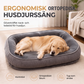 🛏️ Ergonomisk hundsäng – bekväm året runt med stödjande skumbas & molnlik omfamning ☁️