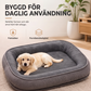 🛏️ Ergonomisk hundsäng – bekväm året runt med stödjande skumbas & molnlik omfamning ☁️