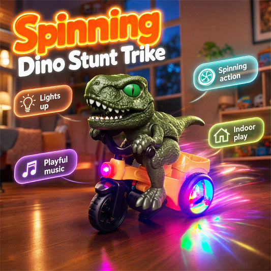 Elektrisk dinosaurietrehjuling för småbarn