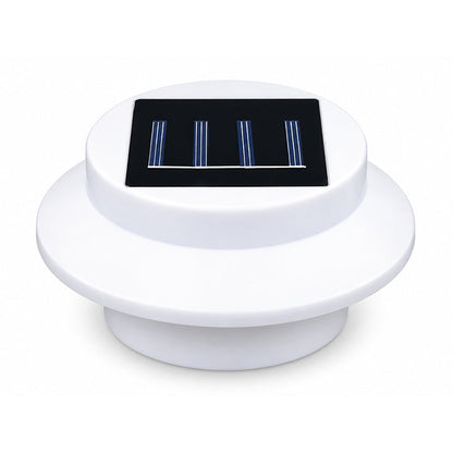 Solcellsdriven LED‑vägglampa, mysig utomhusbelysning för takränna ☀️🏡✨
