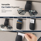 ⏰ Solglasögonhållare för bilen med dubbla klämmor och biljett-/kortklämma 🚗🕶️