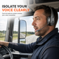 Trådlöst Bluetooth Callcenter-headset med ENC-brusreducering och automatisk parkoppling för kundservice och lastbilsförare