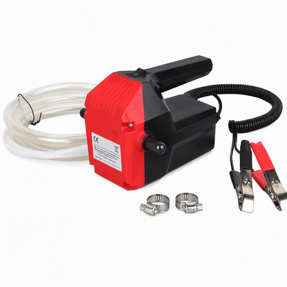 🛢️ Uppgraderad 2:a generationens 12V/24V elektrisk oljepump – självsugande för diesel, motorolja & hydraulolja 🚗