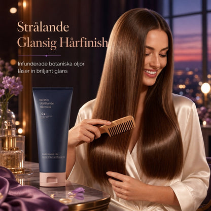 💇 Keratin Utjämnande Hårmask 320ml Närande och Reparerande Behandling för Torrt, Frissigt och Skadat Hår 🧴