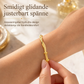 🌟 Oändlig Mobius-vriden armring – len glidande justerbar lås & dubbel texturerad premiumglans 💫